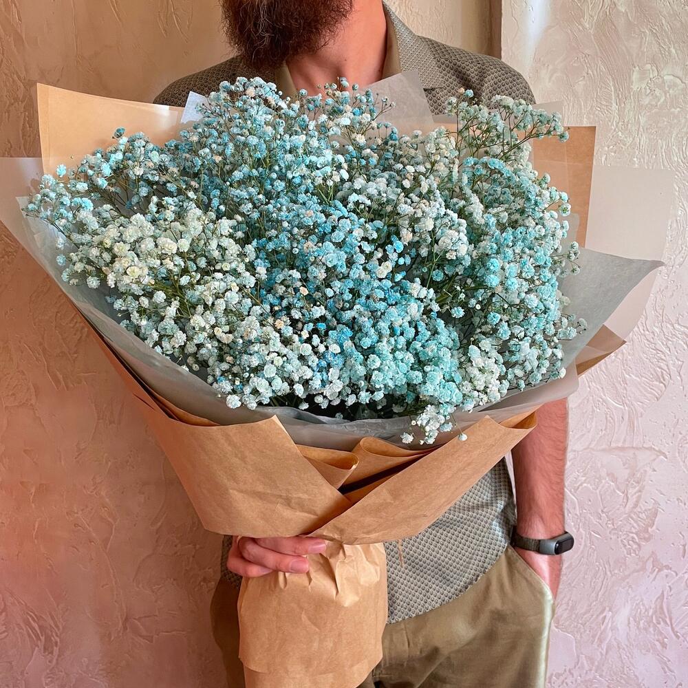 Облако голубой гипсофилы M